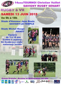 Savigny Le Temple se met en mode rugby.